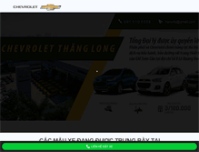 Tablet Screenshot of chevroletthanglong.org